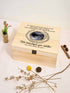 Personalized Baby Memorial Wooden Keepsake Box – Too Beautiful for Earth
